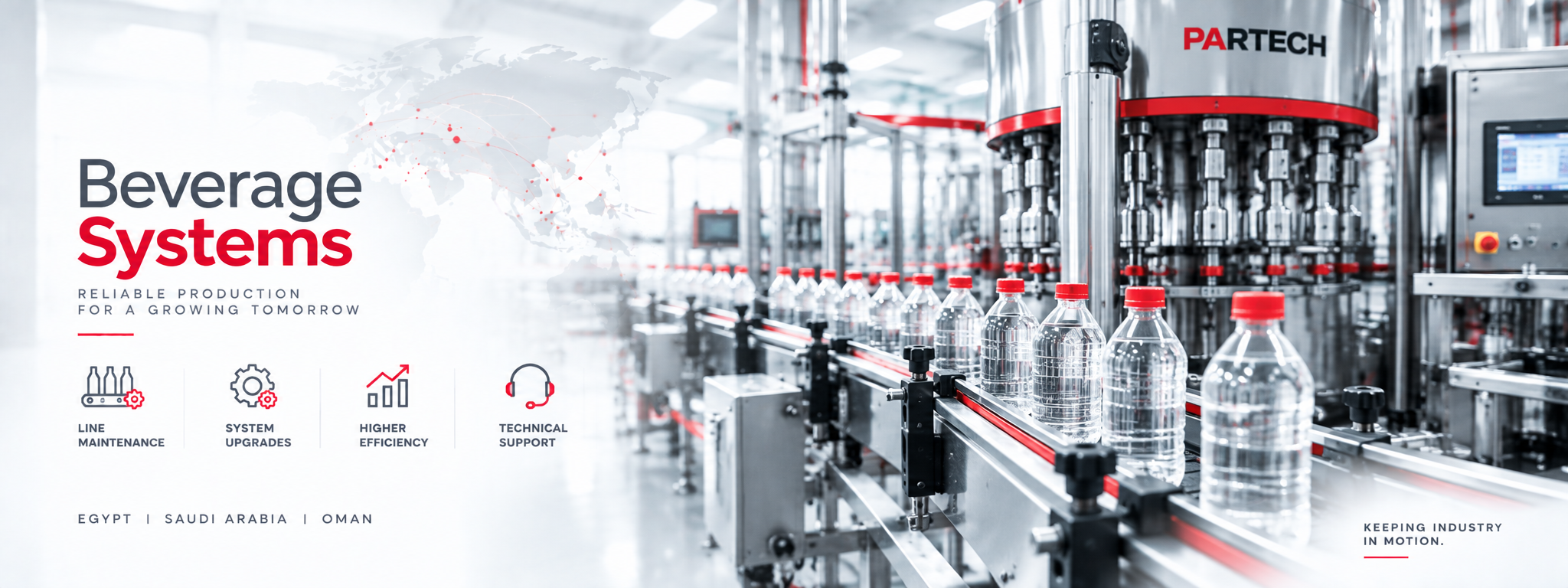 Beverage production line and bottling systems