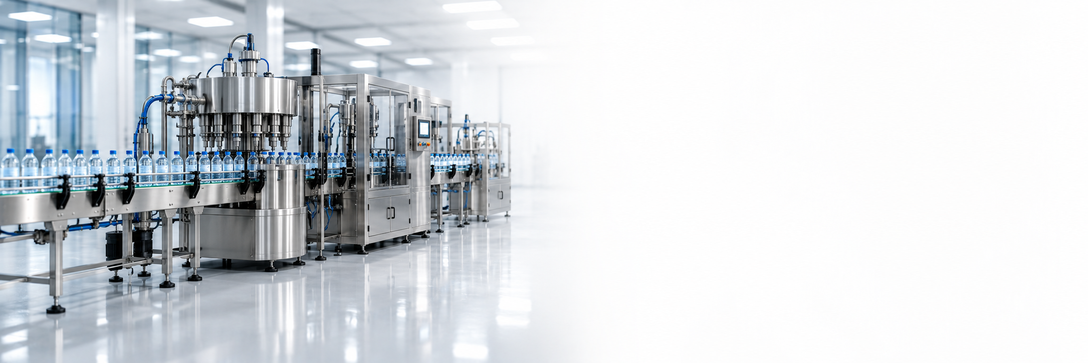 Industrial beverage and production line systems